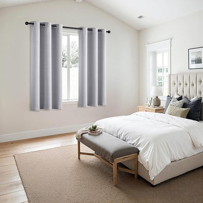 MIULEE Bedroom Blackout Curtains Thermal Insulated Room Darkening Drapes - Image 6
