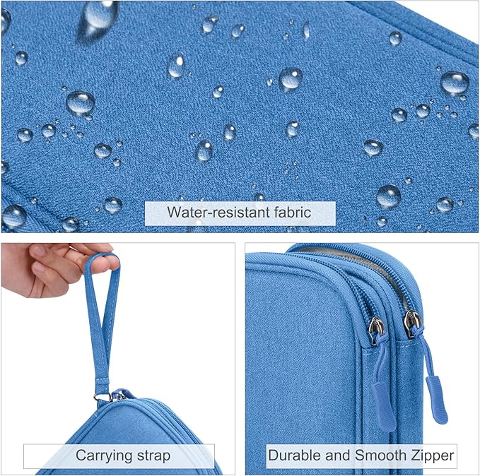 FYY Electronic Organizer, Travel Cable Organizer Bag Pouch Electronic - Image 4