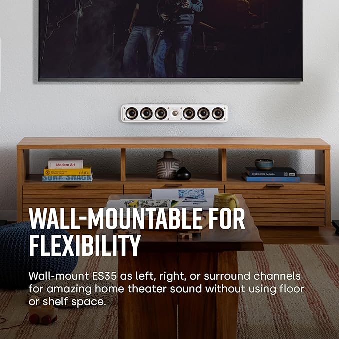 Polk Signature Elite ES35 Slim Center Channel Speaker - Image 6