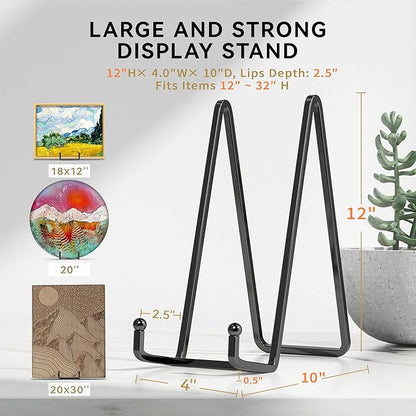 IPAME 12 Inch Large Plate Stands - Image 3