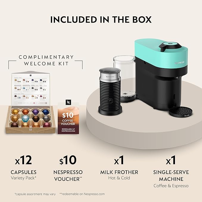 Nespresso Vertuo Pop+ Coffee and Espresso Maker by Breville - Image 3
