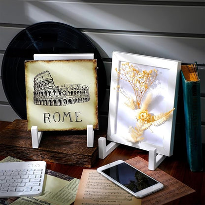 Sweetude 2 Pcs Large Plate Stands - Image 3