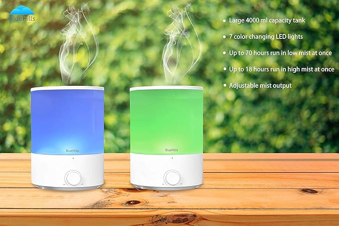 BlueHills Premium 4000 ml XL Essential Oil Diffuser 4L 4 Liter 70 Hour Run - Image 8