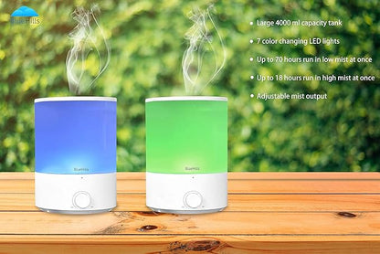 BlueHills Premium 4000 ml XL Essential Oil Diffuser 4L 4 Liter 70 Hour Run - Image 8