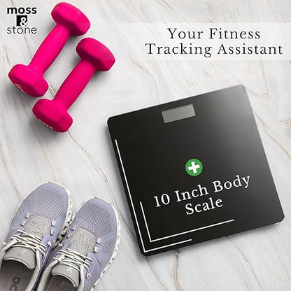 Moss & Stone Black Digital Bathroom Scale - Image 4