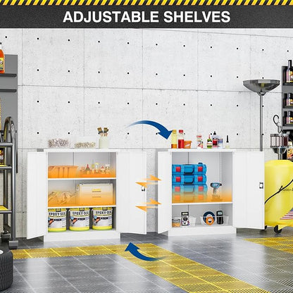 Metal Storage Cabinet-36” Tall Steel File Cabinets - Image 5
