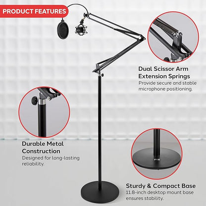 Pyle Microphone Boom Suspension Stand - Image 6