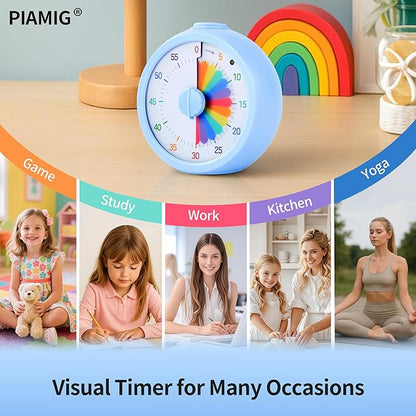 PIAMIG Visual Timer, 60-Minute Countdown Timer - Image 6
