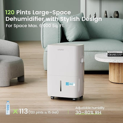 Waykar 120 Pints Energy Star Dehumidifier - Image 6