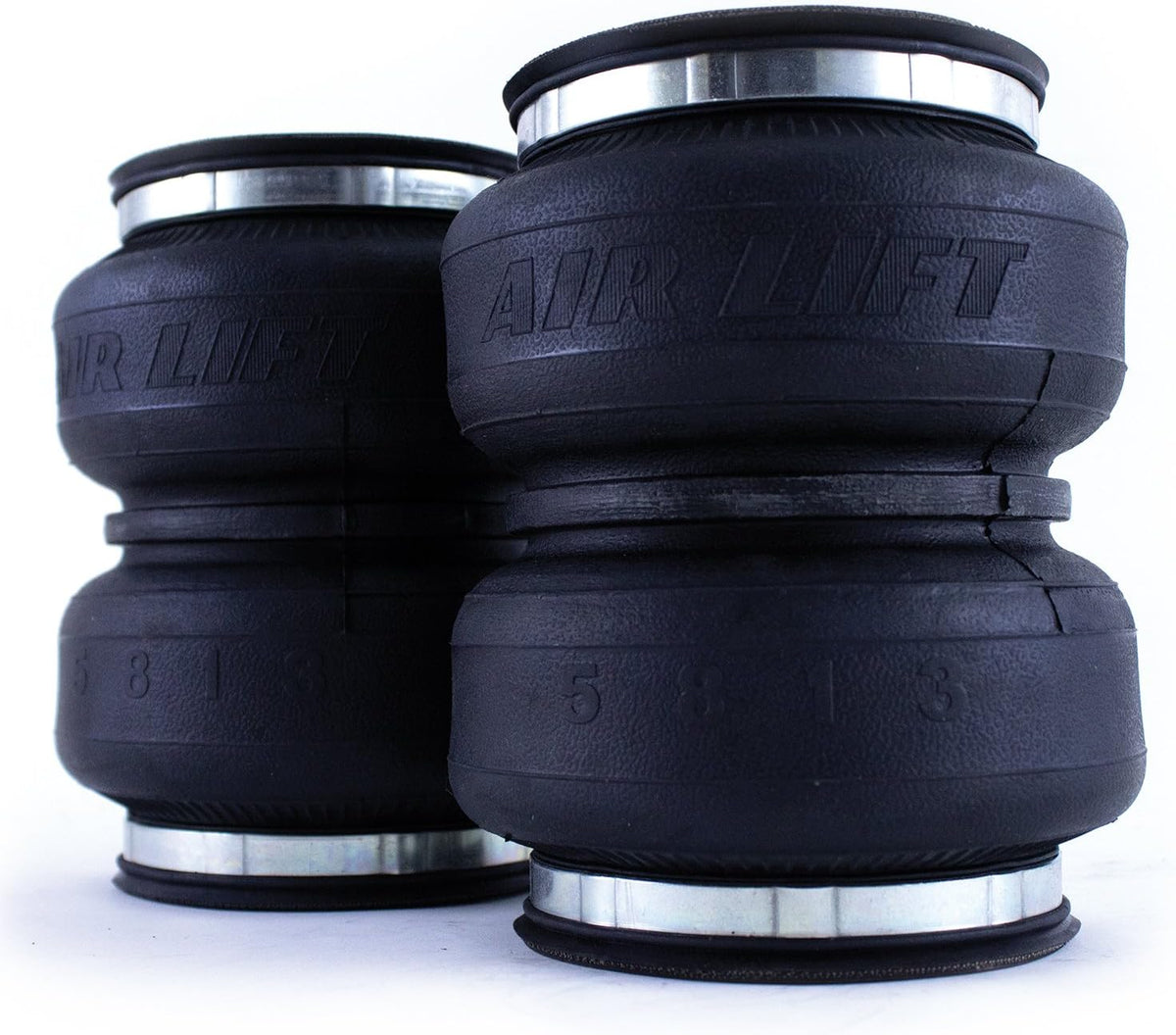 air lift 57289 loadlifter 5000 air spring suspension, close-up detail