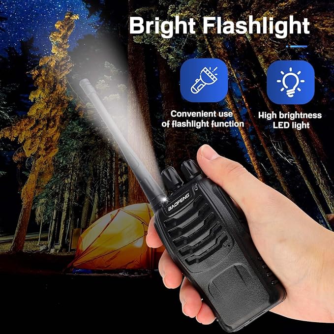 Baofeng Walkie Talkies 888S Rechargeable Long Range - Image 4