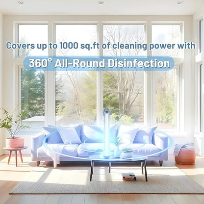 100W UV Sanitizer Light, Portable Ultraviolet Light - Image 3