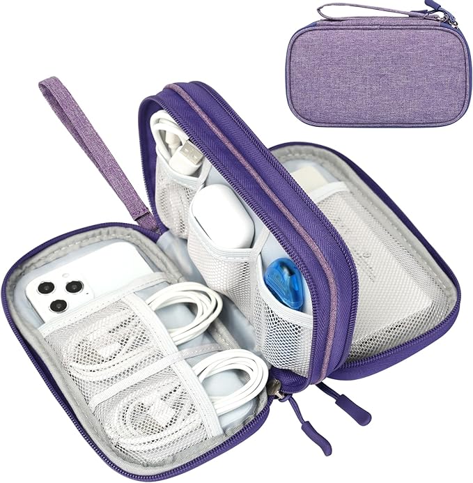 FYY Travel Cable Organizer Pouch Electronic Accessories Carry Case Portable by FYY