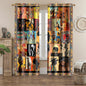 African Tribal Blackout Curtains American Woman Curtain 52x84inch Afro Ethnic Patchwork Style Art Drapes for Bedroom Living Room 2Panels HI09CL