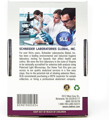 Asbestos Test Kit 1 PK Schneider Labs - Image 6