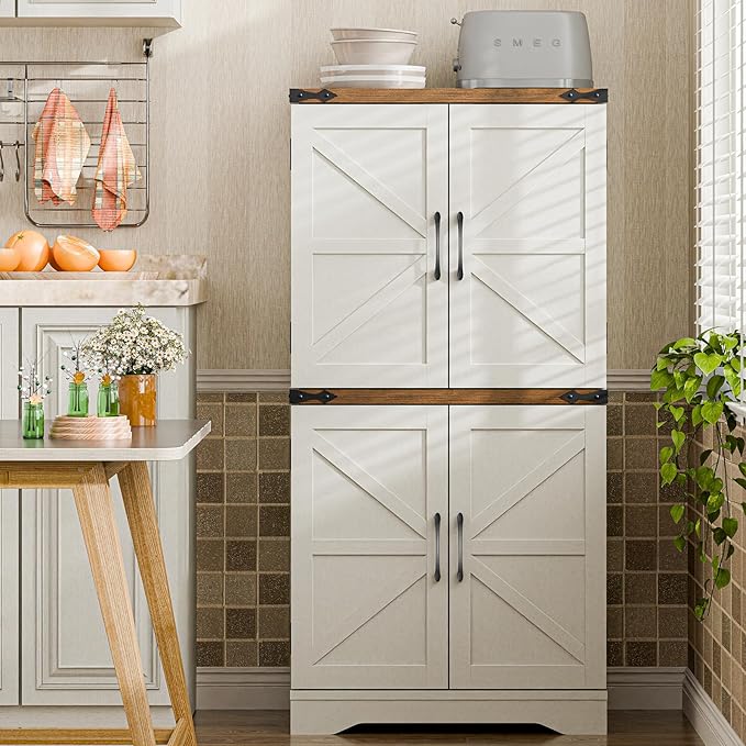 Farmhouse Floor Storage Cabinet - Image 4