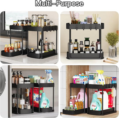 Ukeetap Multi-Purpose Pull-Out Storage Organizers, Under Sink/Cabinet - Image 6