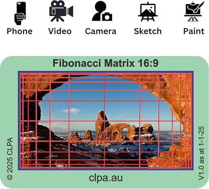 CLPA Fibonacci Viewfinder Set: Fibonacci Matrix, and Diagonals - Image 4