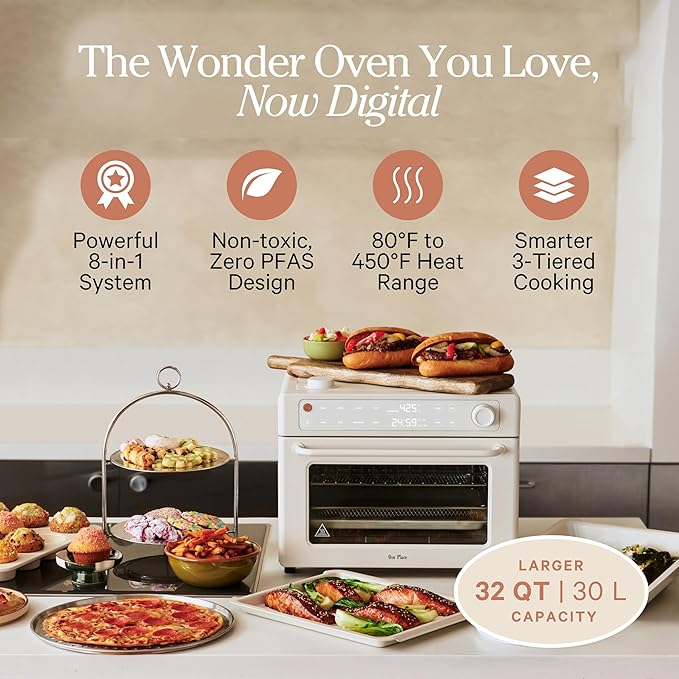 Our Place Wonder Oven Pro | 8-in-1 Digital Air Fryer & Countertop Oven - Image 2