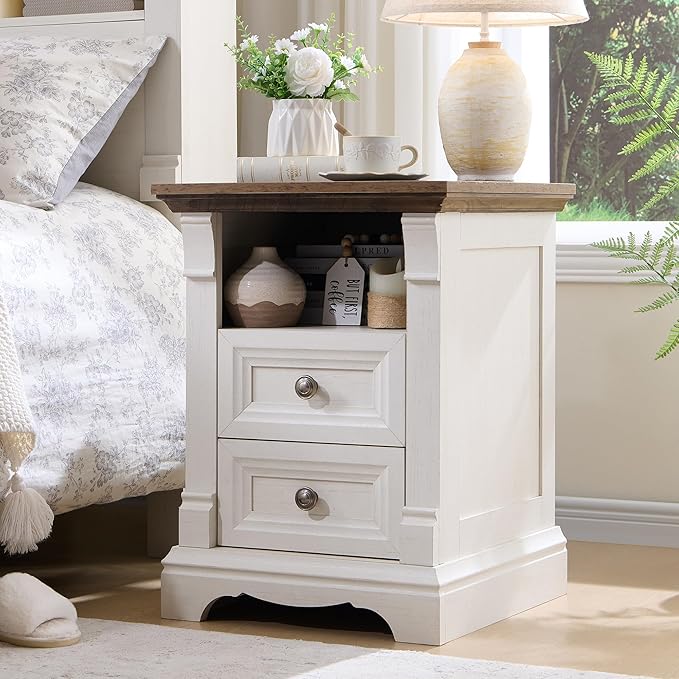T4TREAM Farmhouse Nightstand - Image 7