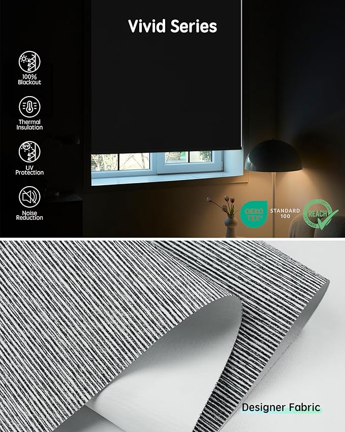 Yoolax Motorized Blinds with Remote, Smart Blinds - Image 6