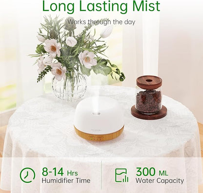 ASAKUKI Essential Oil Diffuser, 300ml Ultrasonic Aromatherapy Oil Humidifier - Image 2
