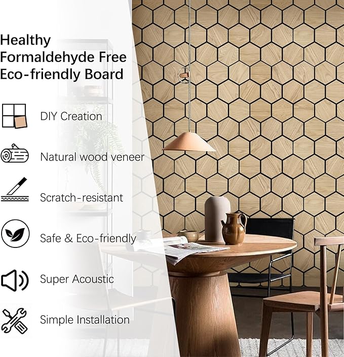 ARMURO Hexagon Wall Panels - Image 8