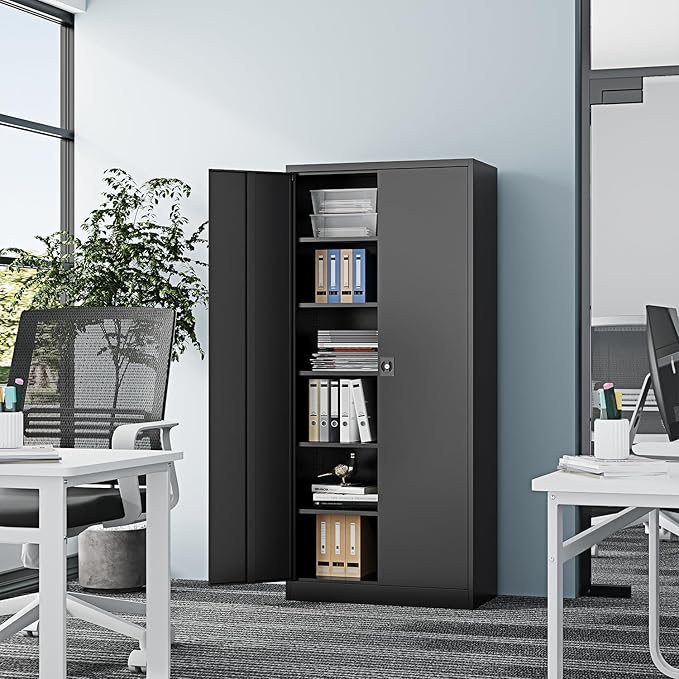 Metal Storage Cabinet-71” Tall Steel File Cabinets - Image 2