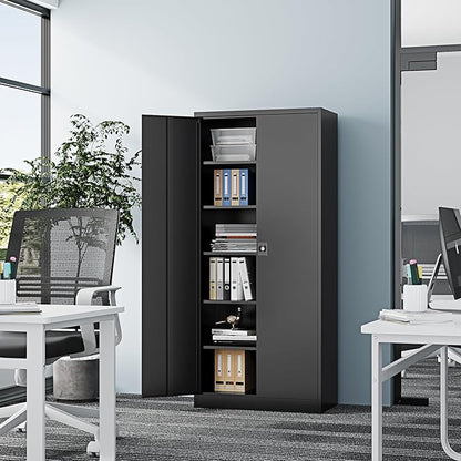 Metal Storage Cabinet-71” Tall Steel File Cabinets - Image 2