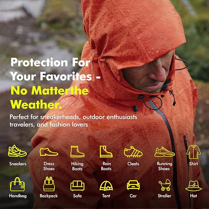 Shoe Protector Spray: Rain Stain Dirt Waterproof Shoe Spray, Nano Protection - Image 8