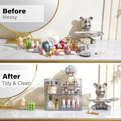Prsildan Acrylic Drawer Makeup Organizer - Image 5