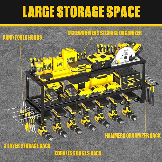 Power Tool Organizer Wall Mount - Image 2