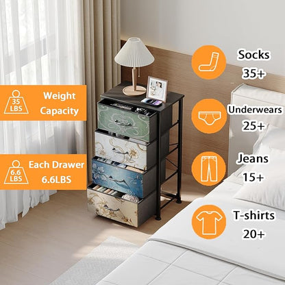 CAIYUN Small Dresser for Bedroom - Image 4