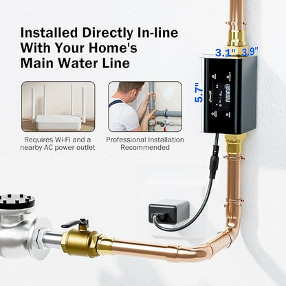 Frizzlife LP365-P Smart Water Monitor and Automatic Shutoff - Image 6