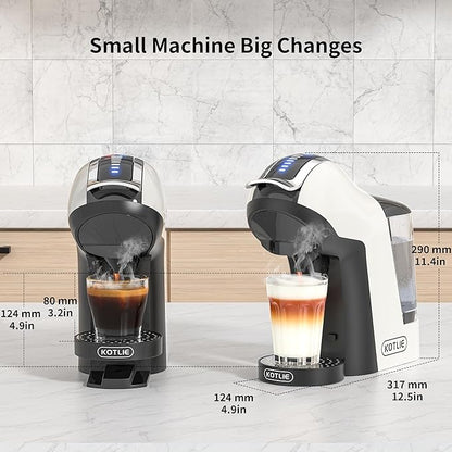 KOTLIE Single Cup Coffee Maker, 4 Temperature Settings, 7 Water Volume Levels - Image 9