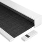 Tipiace Motorized Blinds with Remote Window Roller Shade Wireless Rechargeable by Tipiace