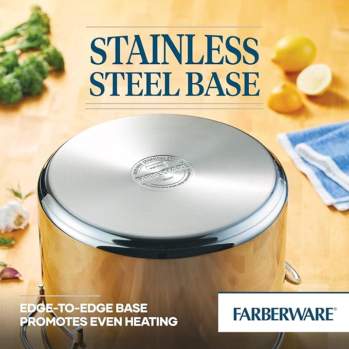Farberware Classic Stainless Steel Stock Pot/Stockpot - Image 4
