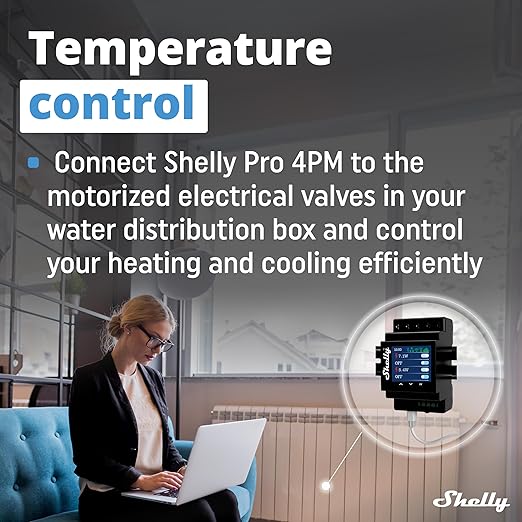 Shelly Pro 4PM | Wi-Fi & LAN, 4-Channel Smart Relay - Image 7