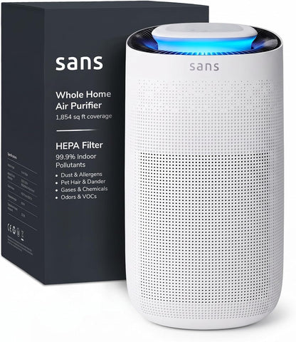 sans hepa air purifier for whole home &, main product view
