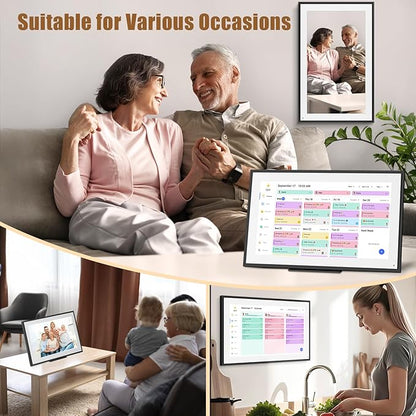 15.6 inch Wall Planner Digital Calendar Electronic Calendar Chore Chart - Image 7
