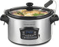 Hamilton Beach Portable 6 Quart Set & Forget Digital Programmable Slow Cooker by HamiltonBeach