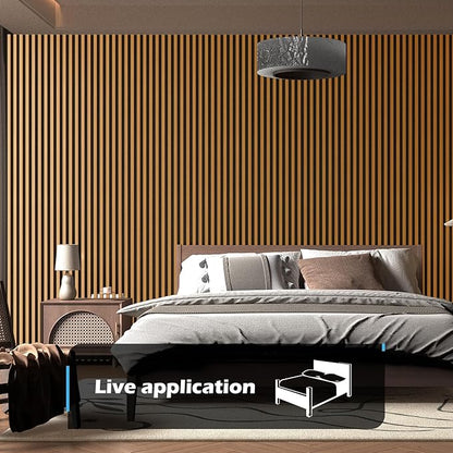 Art3d 2pcs-104 x 15.75in Slat Acoustic Panel - Image 2