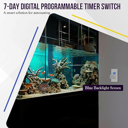 ENERLITES 7 Days Digital in-Wall Programmable Timer Switch - Image 3