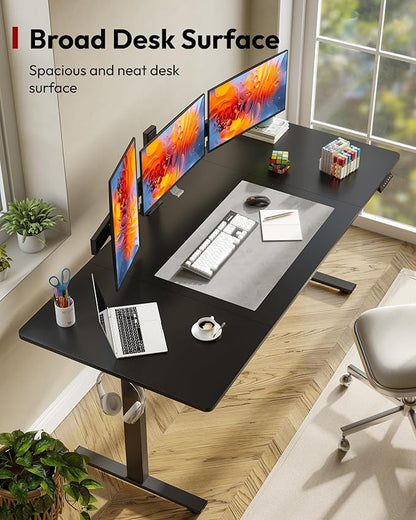 SANODESK Electric Standing Desk 71 x 32 Inches Height Adjustable Stand Up - Image 5