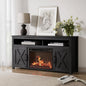 BELLEZE 58" Farmhouse Fireplace TV Stand by BELLEZE