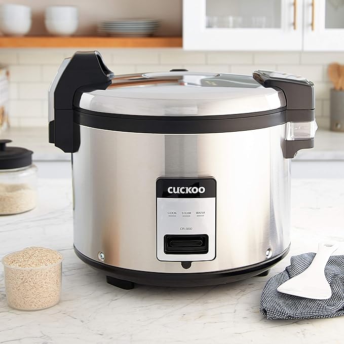 CUCKOO Commercial Rice Cooker & Warmer, Extra Large Rice Cooker 30-Cup Uncooked - Image 2