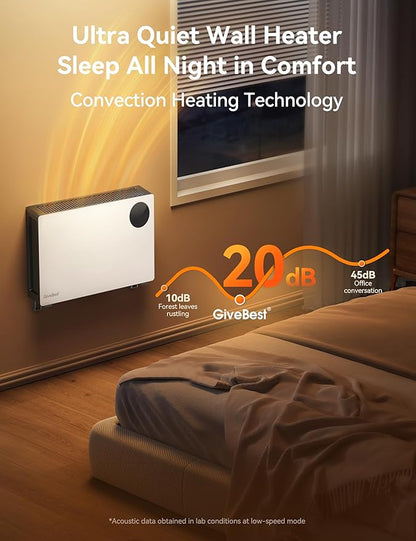 GiveBest Super Quiet Wall Heaters - Image 3