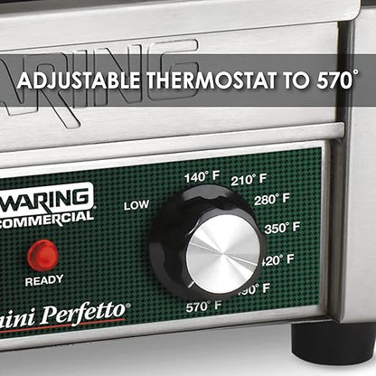 Waring Commercial WPG150 Compact Italian-Style Panini Grill - Image 6