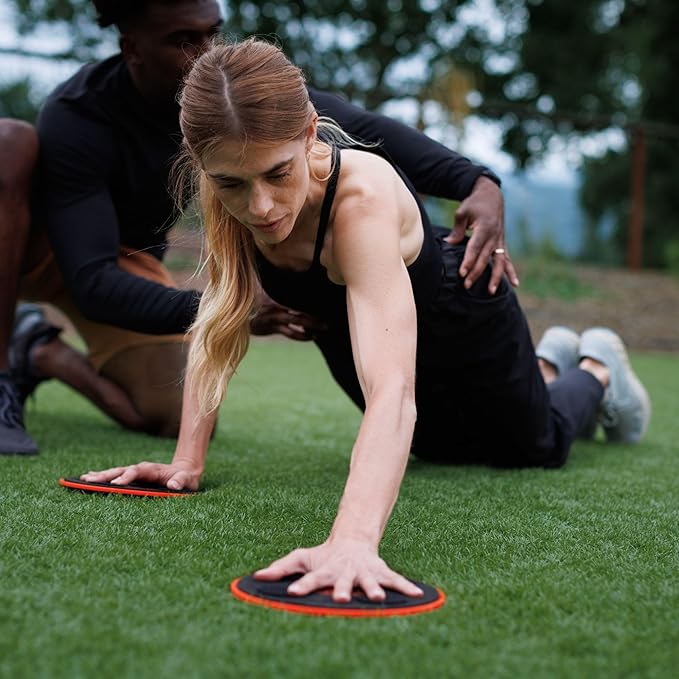Stick Mobility TriSlider | Exercise Glider Discs, Balance and Stability Trainer - Image 7