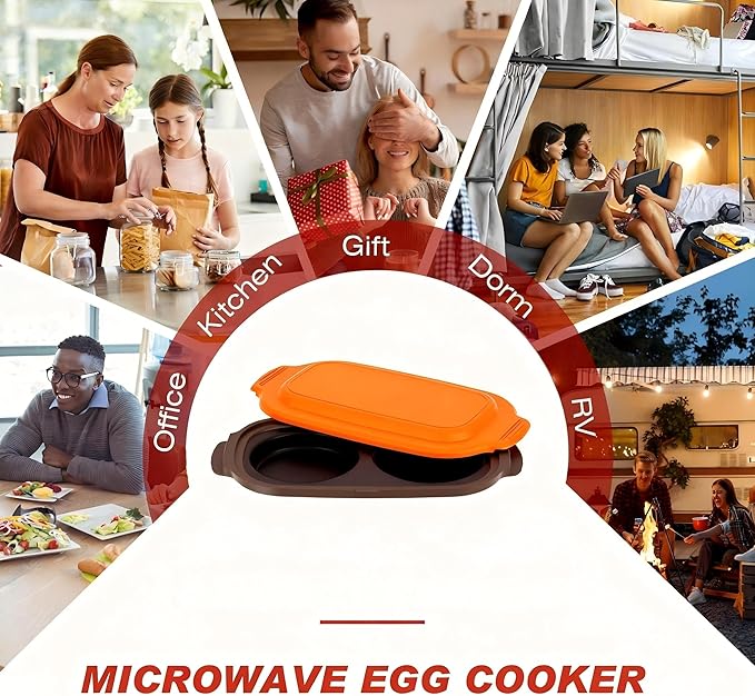 Microwave Egg Cooker, Microwave Egg Poacher | Cooker & Fryer - Image 6